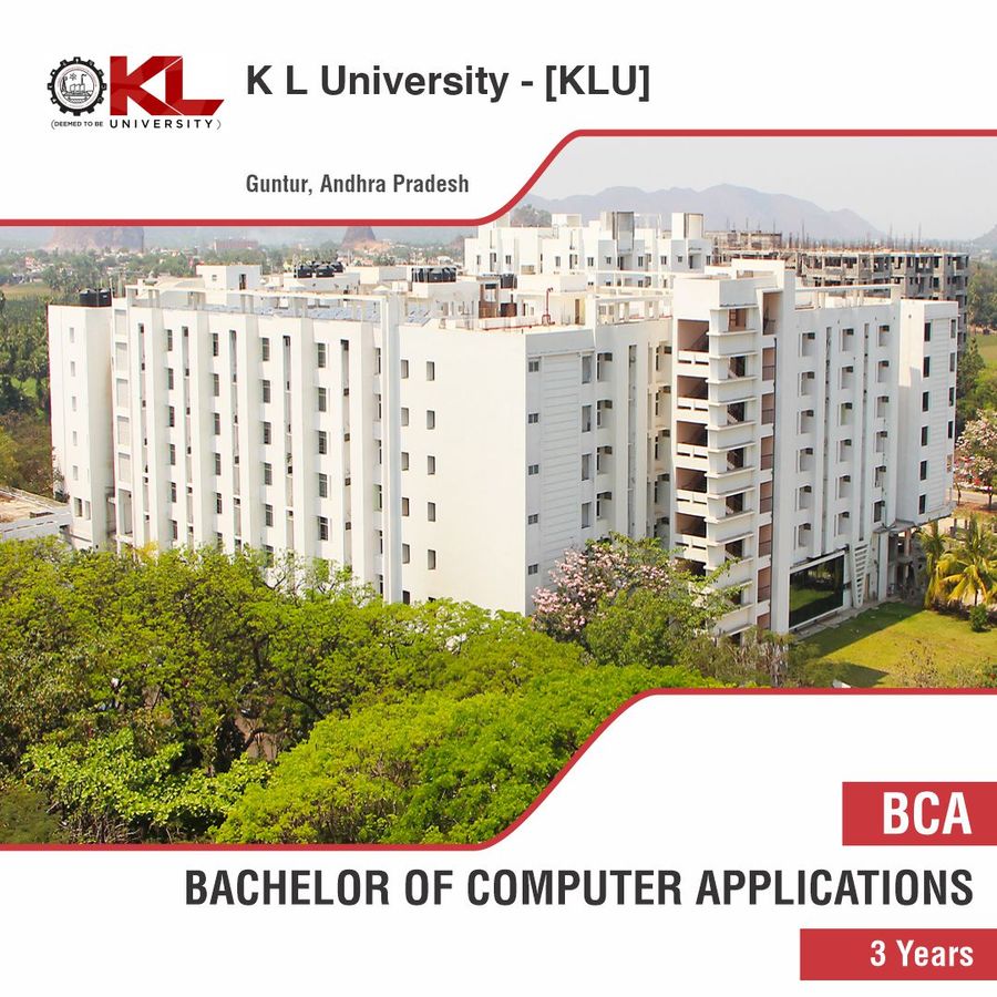 BACHELOR OF COMPUTER APPLICATION [BCA] at K L University, Guntur